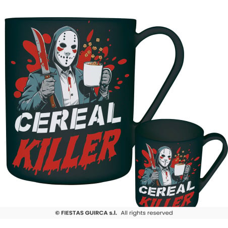 Taza Cereal Killer de PVC 10 cm