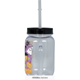 Jarra Happy Halloween con Pajita 14 cm 2