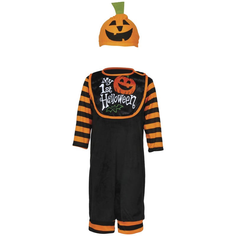 Disfraz Calabaza Mi Primer Halloween Talla 18-24 Meses