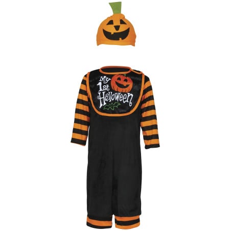 Disfraz Calabaza Mi Primer Halloween Talla 12-18 Meses