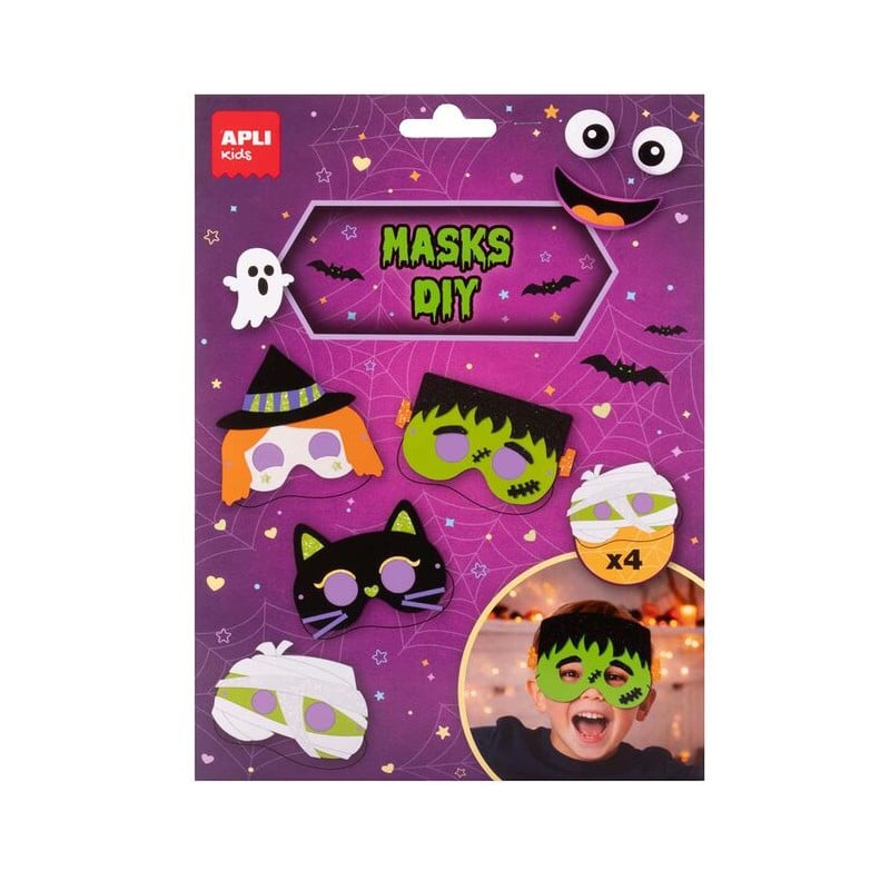 Kit Haz tus propias Máscaras de Halloween