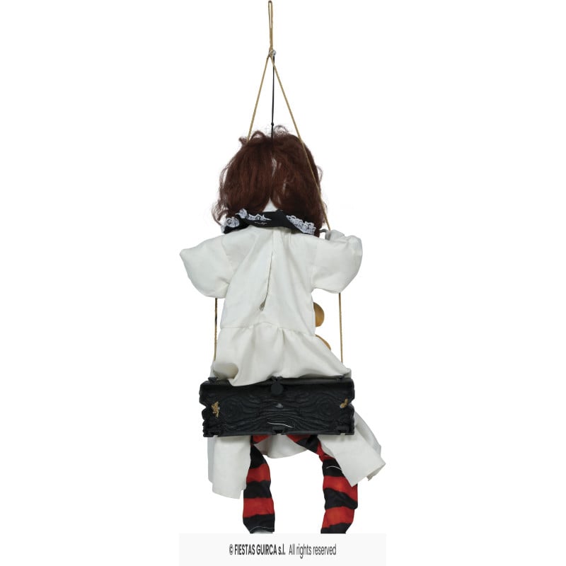 Muñeca Colgante Terrorífica con Oso 90 cm