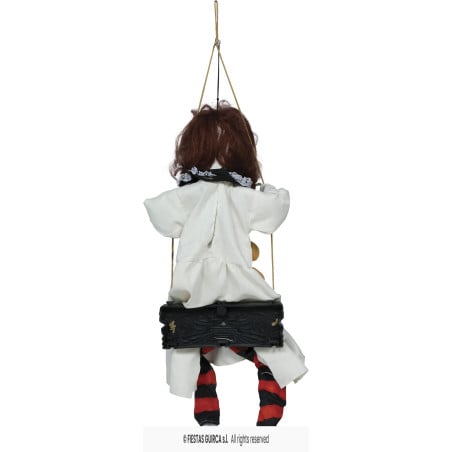 Muñeca Colgante Terrorífica con Oso 90 cm
