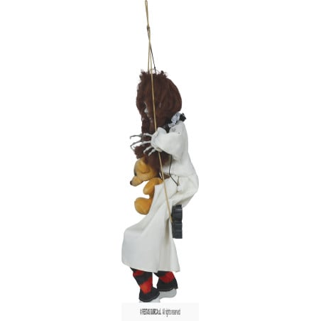 Muñeca Colgante Terrorífica con Oso 90 cm