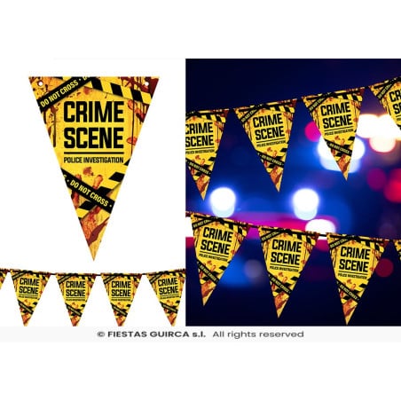 Guirnalda Crime Scene 300 cm