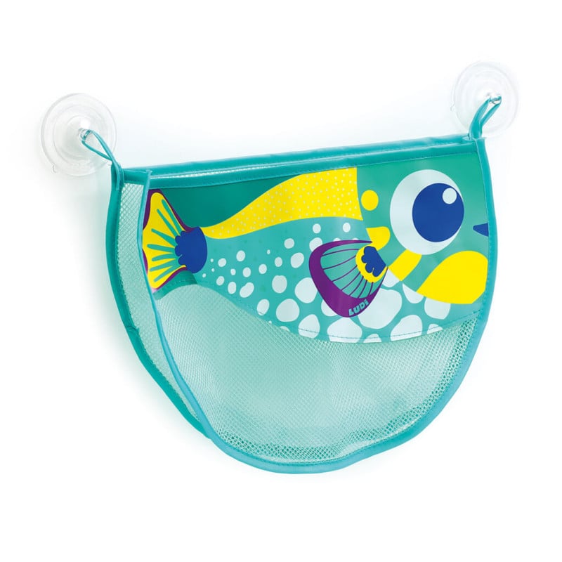 LUDI Red De Almacenamiento Pececito XXL Para Bañera