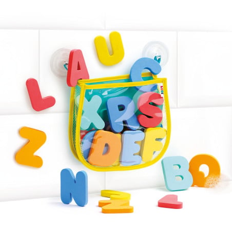 LUDI Letras Del Alfabeto De Espuma Para Bañera