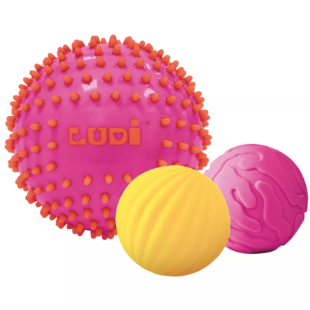 LUDI Pelotas Sensoriales Rosas