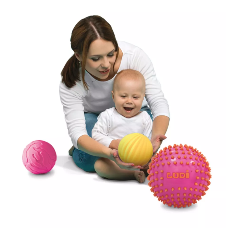 LUDI Pelotas Sensoriales Rosas
