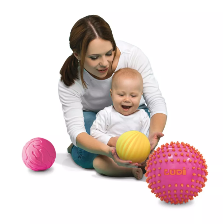 LUDI Pelotas Sensoriales Rosas