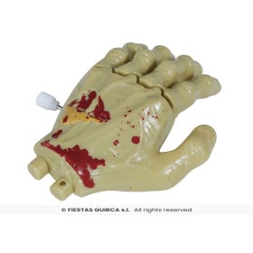 Mano Esquelética a Cuerda 9 cm 2