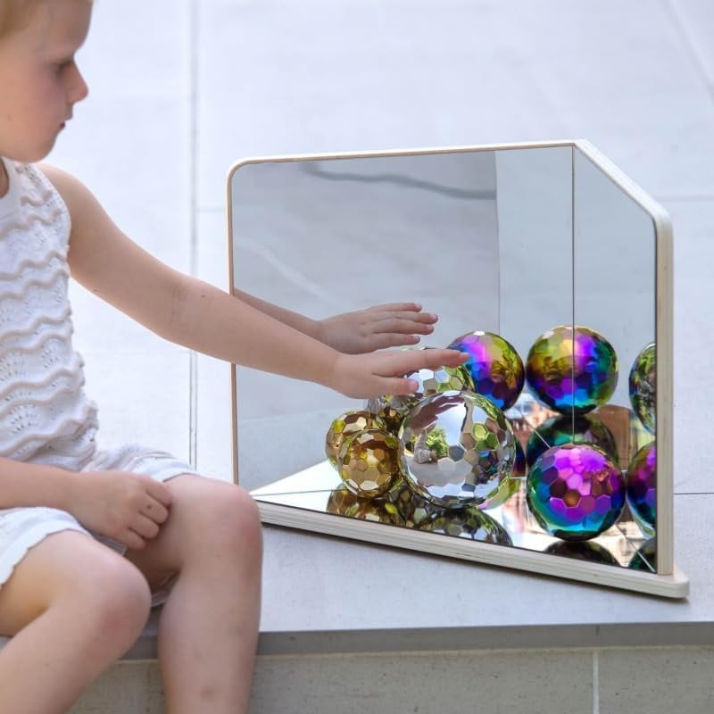Bolas De Acero Sensoriales De Mosaico