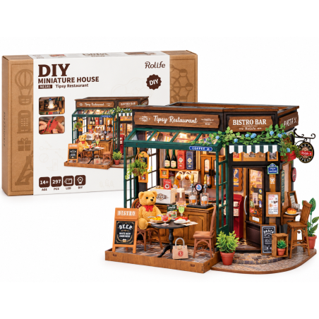 Rolife Maqueta Restaurante Tipsy De Rolife