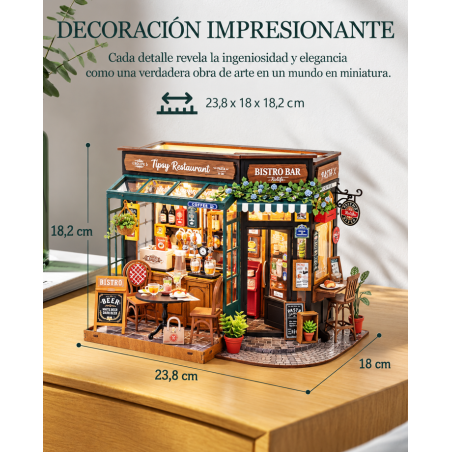 Rolife Maqueta Restaurante Tipsy