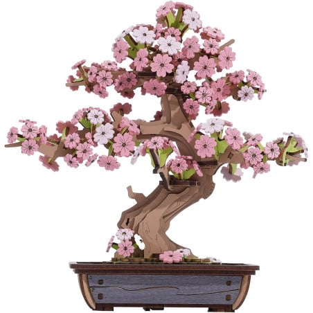 Rolife Puzzle 3D Sakura Bonsai 263 Piezas