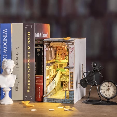 Rolife Maqueta Sujeta Libros Sakura Densya
