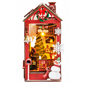 Rolife Maqueta Sujeta Libros Navideño 2