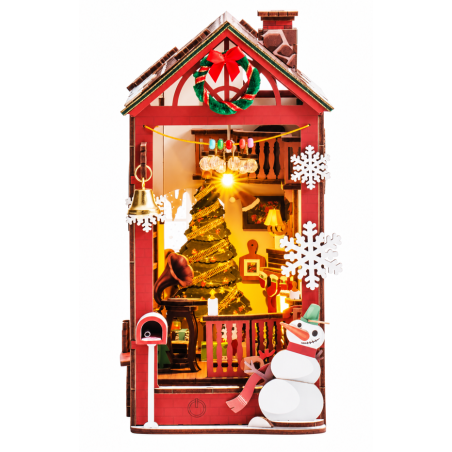Rolife Maqueta Sujeta Libros Navideño