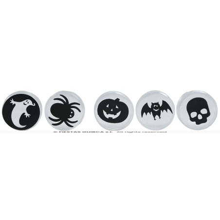 Linterna Proyector con Figuras de Halloween