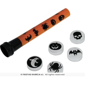 Linterna Proyector con Figuras de Halloween 2