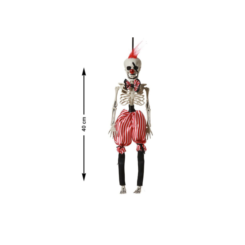 Payaso Esqueleto Colgante 40 cm