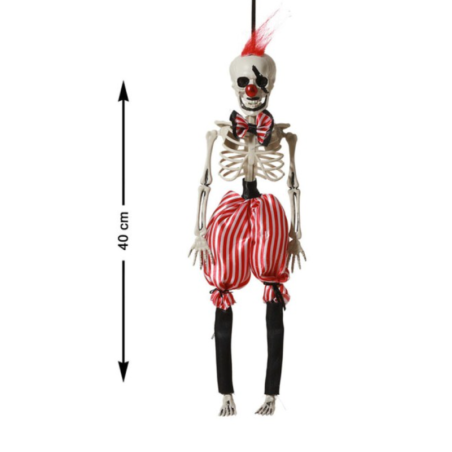 Payaso Esqueleto Colgante 40 cm