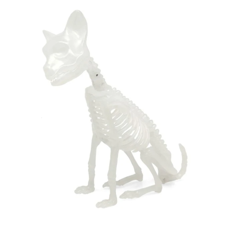 Gato Esqueleto Fluorescente 21 cm