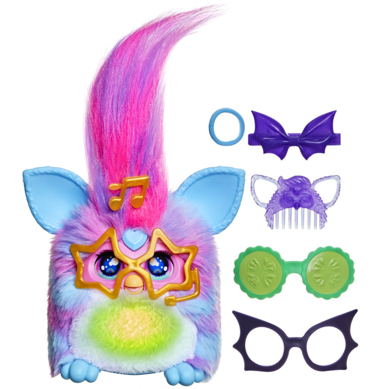 Furby Vibes Blue Razz Peluche Interactivo