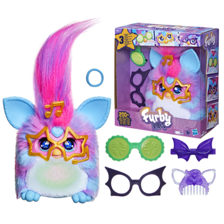 Furby Vibes Blue Razz Peluche Interactivo