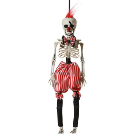 Payaso Esqueleto Colgante 40 cm