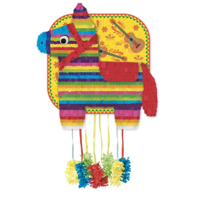 Piñata Burro Mexicano Multicolor