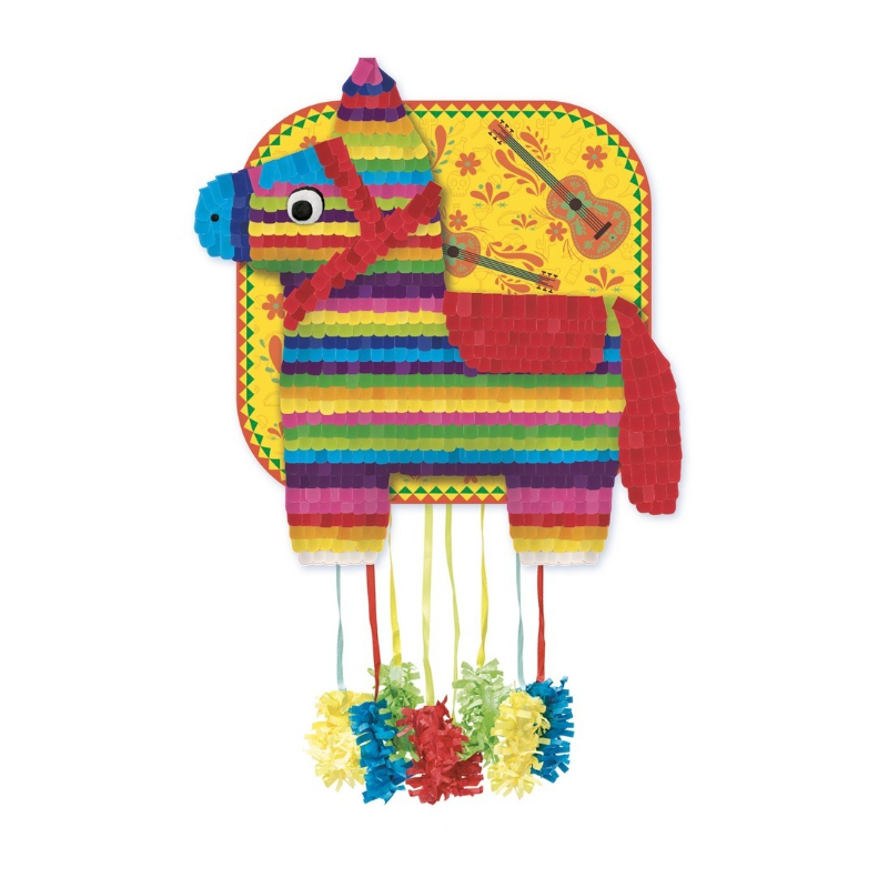 Piñata Burro Mexicano Multicolor