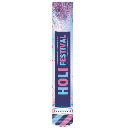 Cañón de Polvo Holi Rosa 50 cm