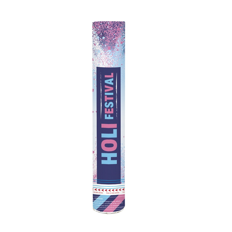 Cañón de Polvo Holi Azul 50 cm