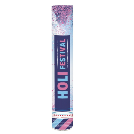 Cañón de Polvo Holi Azul 50 cm