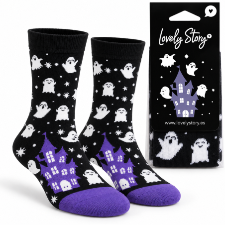 Calcetines Fantasmas BOO! Talla 24-29 De Creative Story