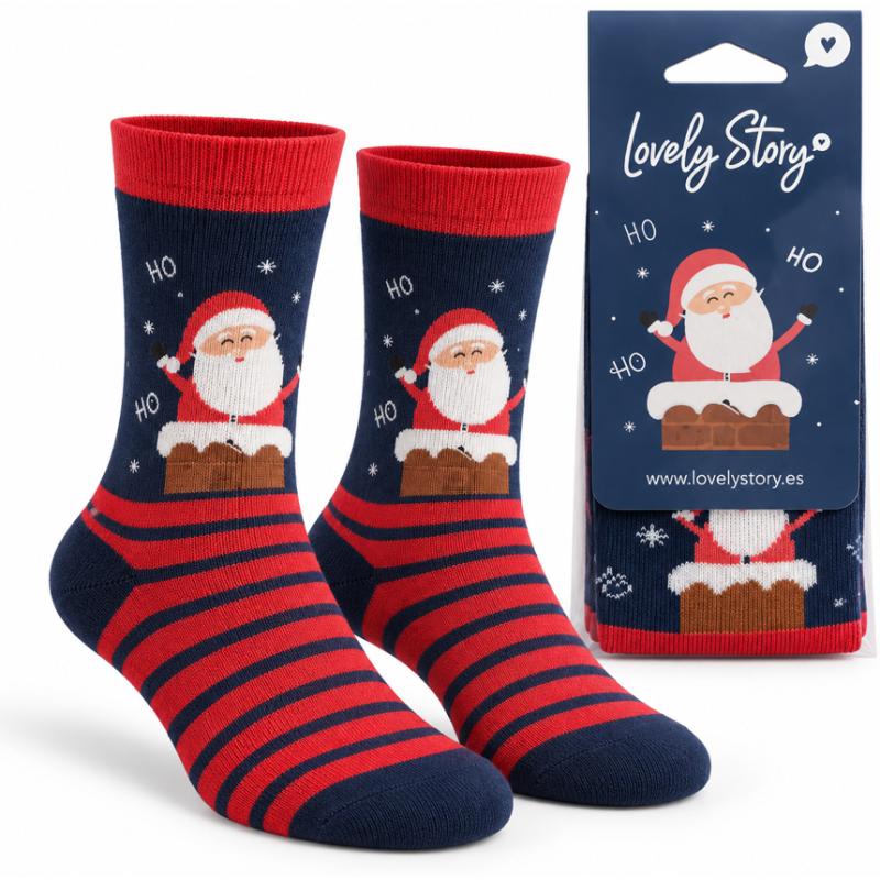 Calcetines Santa Claus Talla 24-29 De Creative Story