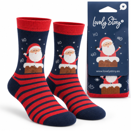 Calcetines Santa Claus Talla 30-35 De Creative Story