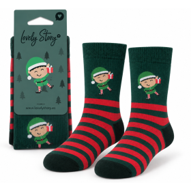 Calcetines Elfo Navideño Talla 24-29 De Creative Story