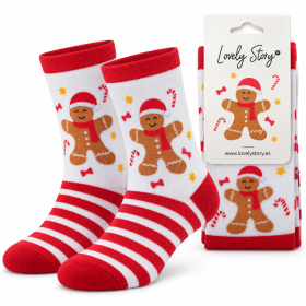 Calcetines Galletas De Jengibre Talla 30-35 De Creative Story