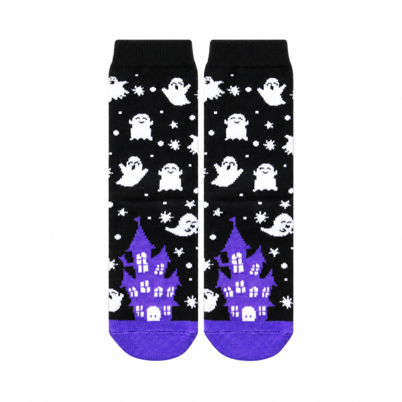 Calcetines Halloween Fantasmas BOO! Talla 24-29
