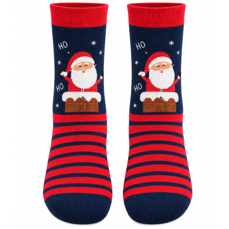 Calcetines Navidad Santa Claus Talla 30-35