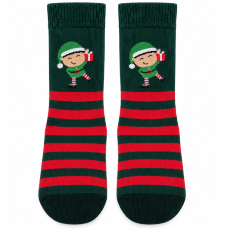 Calcetines Navidad Elfo Navideño Talla 30-35
