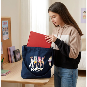 K-POP Bolsa De Tela Azul De Creative Story 2