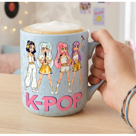 K-POP Taza Azul 300 Ml