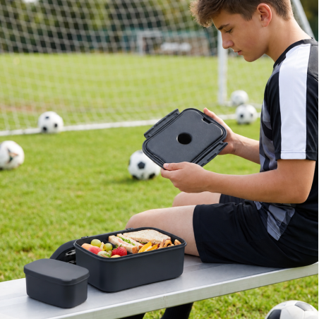 Fiambrera Hermética Día De Partido De Fútbol 900 Ml