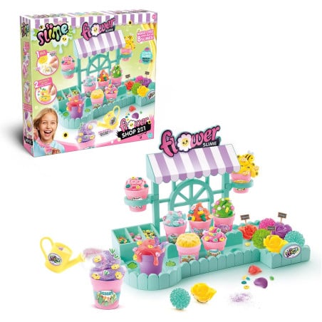 Floristería De Slime 2 En 1 De Canal Toys