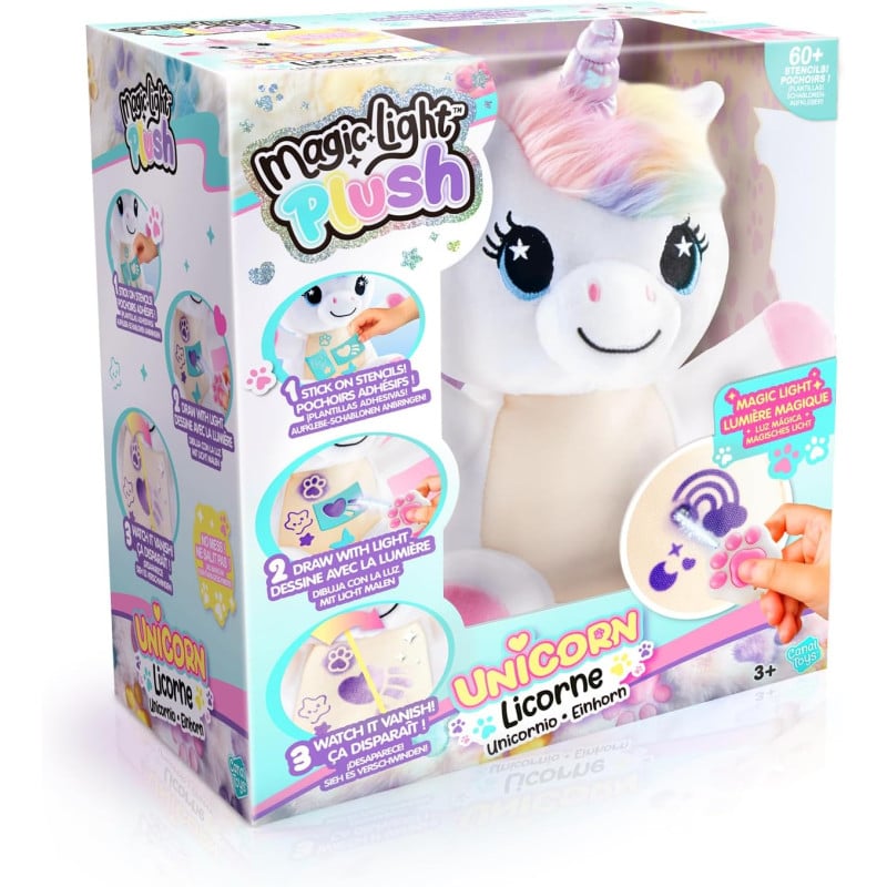Decora Tu Peluche Unicornio Luz Mágica