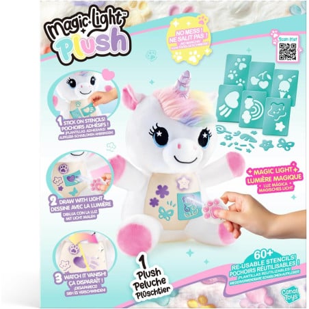 Decora Tu Peluche Unicornio Luz Mágica