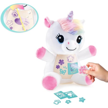 Decora Tu Peluche Unicornio Luz Mágica